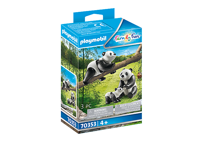 Playmobil Family Fun Pandas with Cub