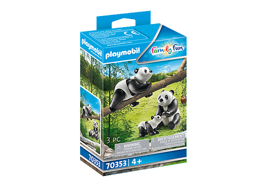 Playmobil Family Fun Pandas with Cub