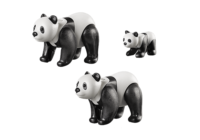 Playmobil Family Fun Pandas with Cub