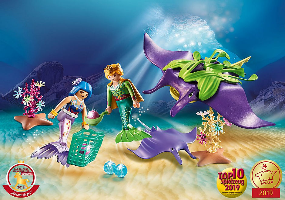 Playmobil Magic Pearl Collectors with Manta Ray