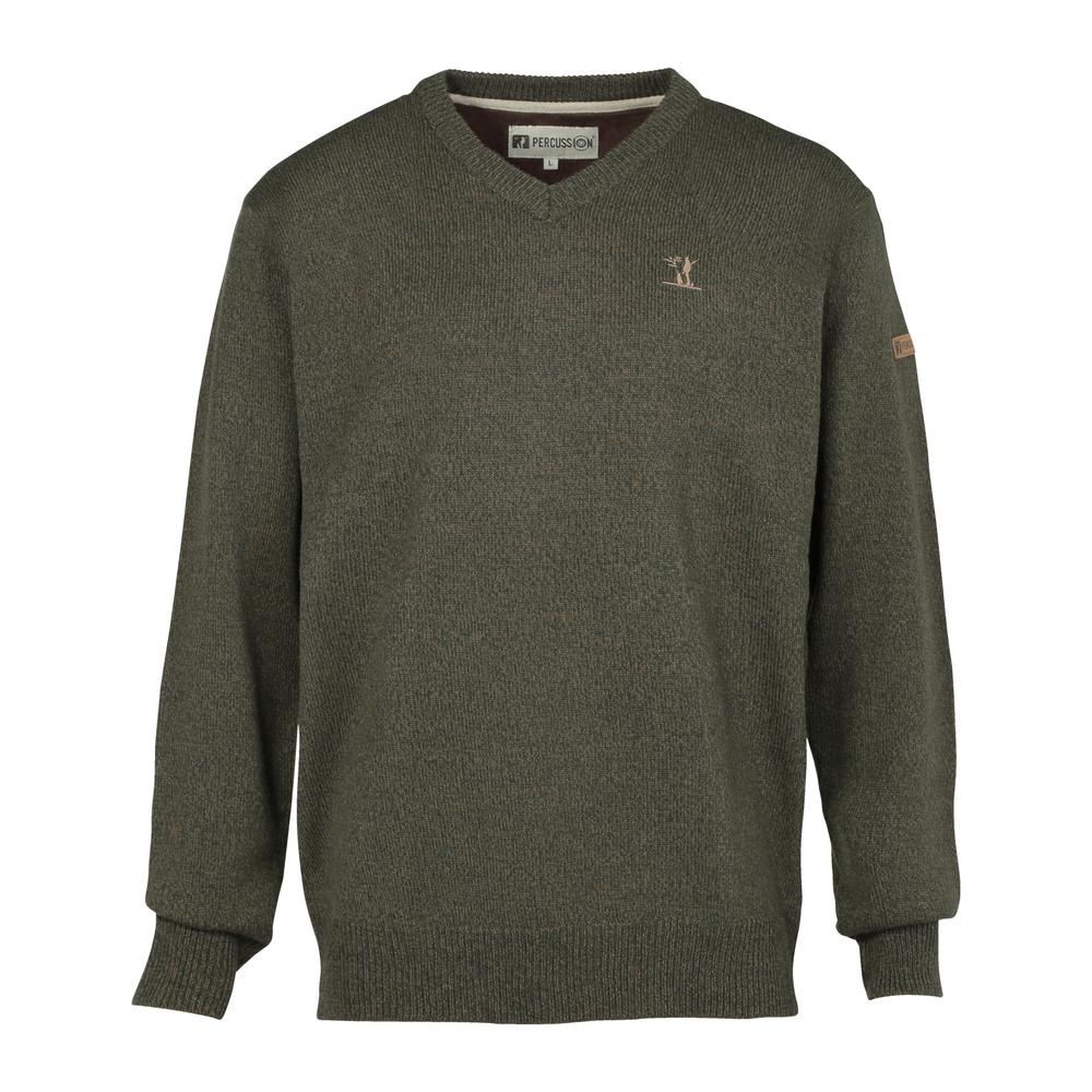 Percussion V-Neck Hunting Sweater