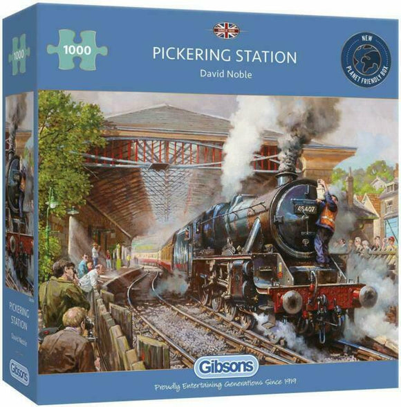 Gibsons Pickering Station 1000 Piece Jigsaw