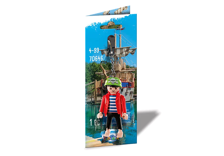 Playmobil Pirate Rico Key Chain 70646