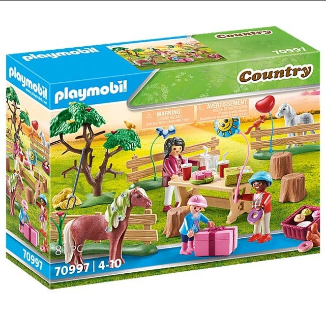 Playmobil Country Pony Farm Birthday Party 70997