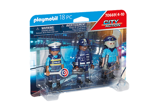 Playmobil City Action Police Figure Set