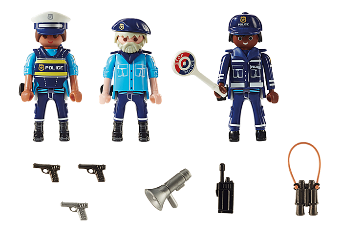 Playmobil City Action Police Figure Set