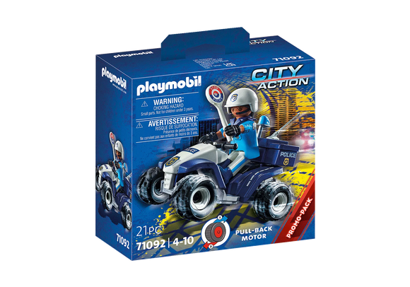 Playmobil City Action Police Quad 71092