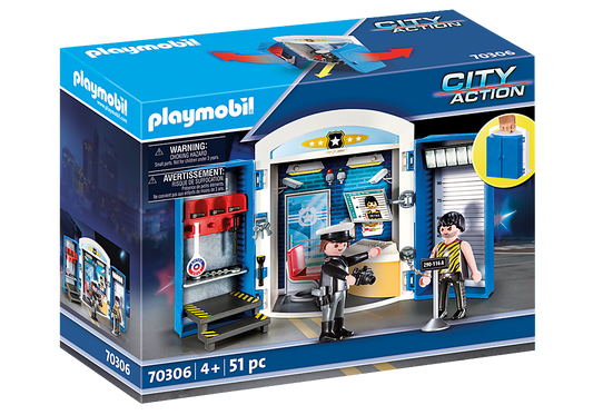 Playmobil City Action Police Station Play Box