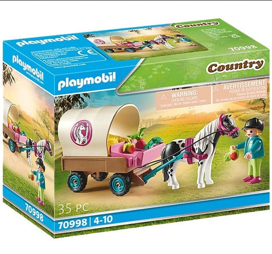 Playmobil Country Pony Farm Pony Wagon 70998