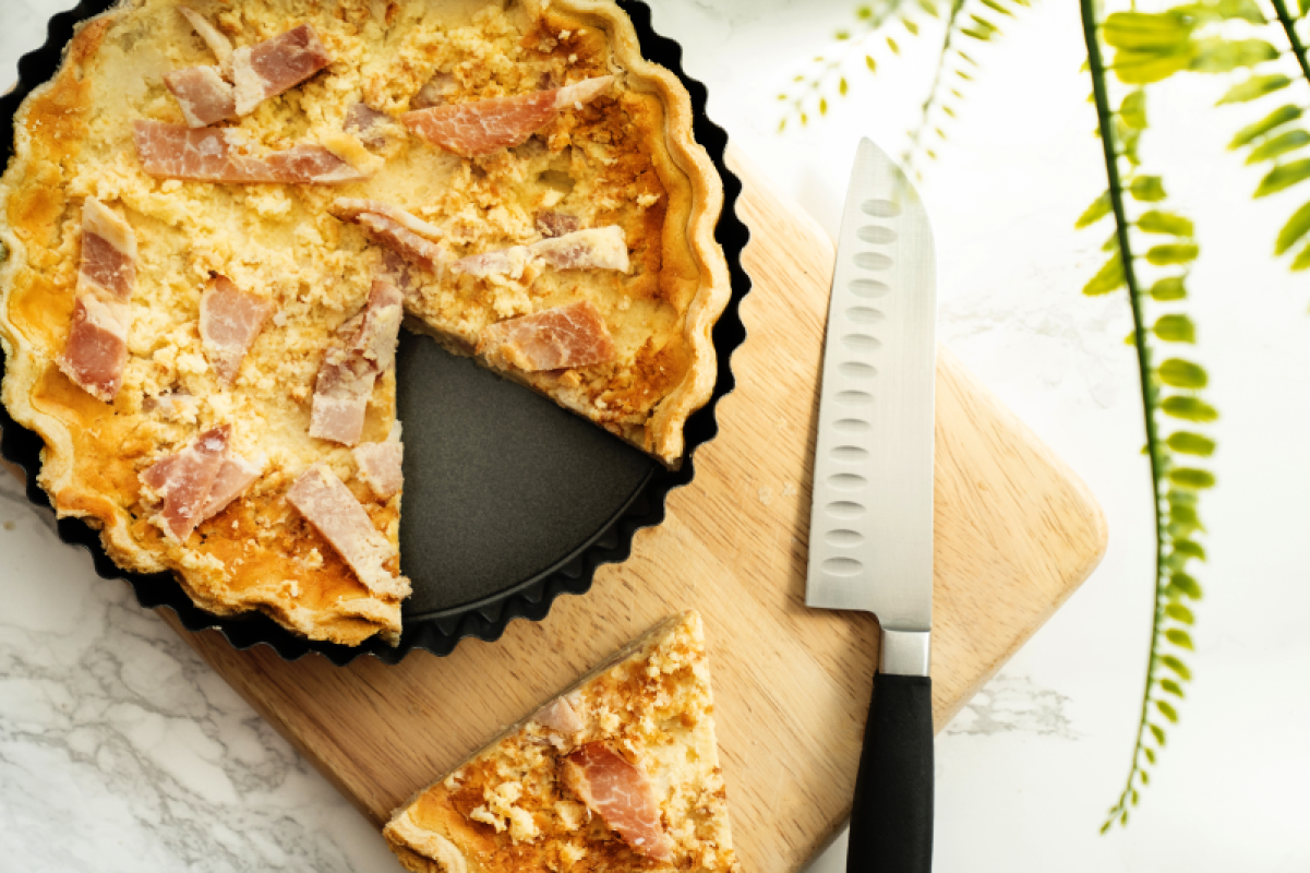 Luxe Loose Base Fluted Quiche Pan