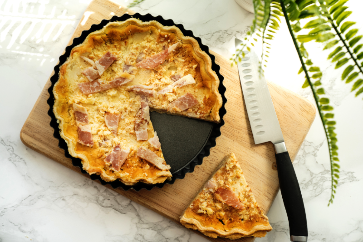Luxe Loose Base Fluted Quiche Pan