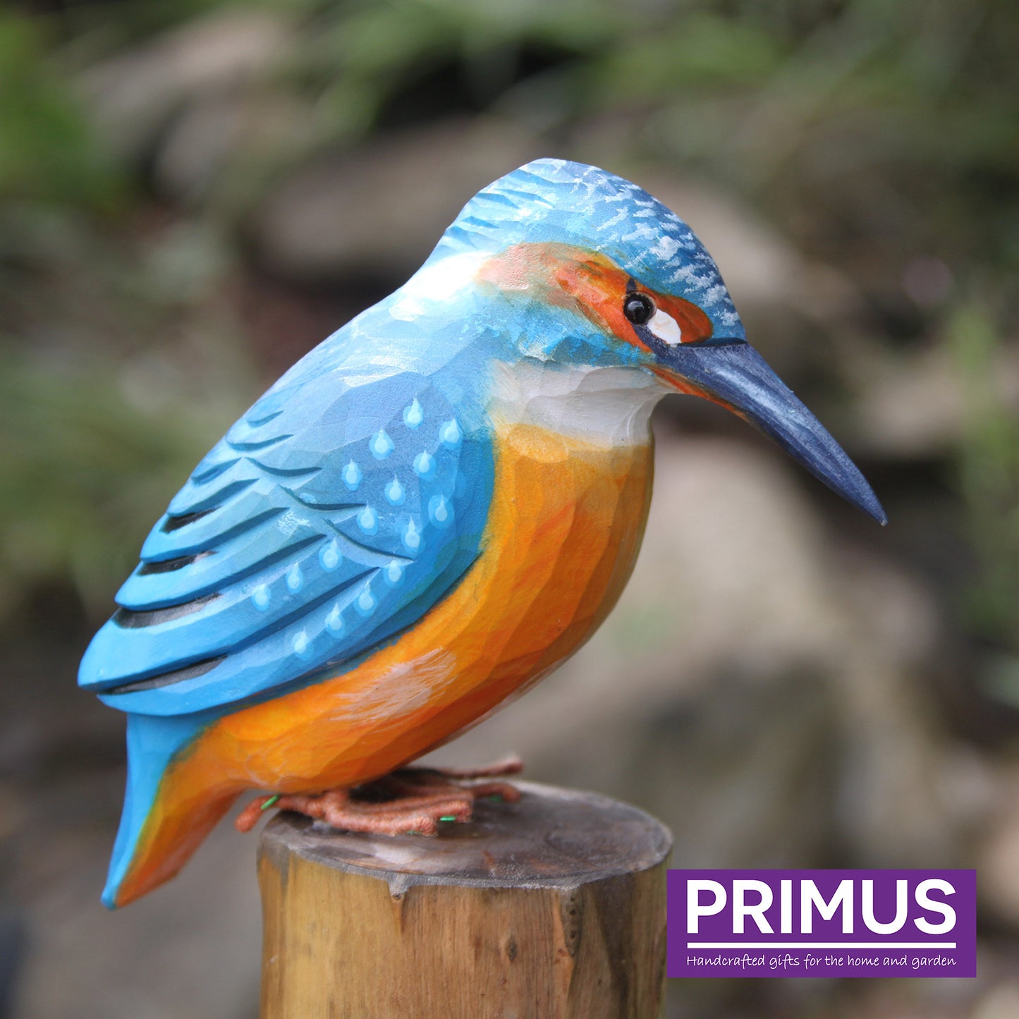 Primus RSPB Wooden Kingfisher 12cm