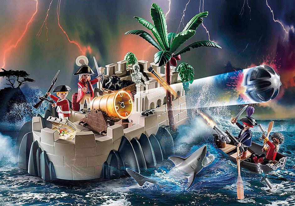 Playmobil Pirates Redcoat Bastion
