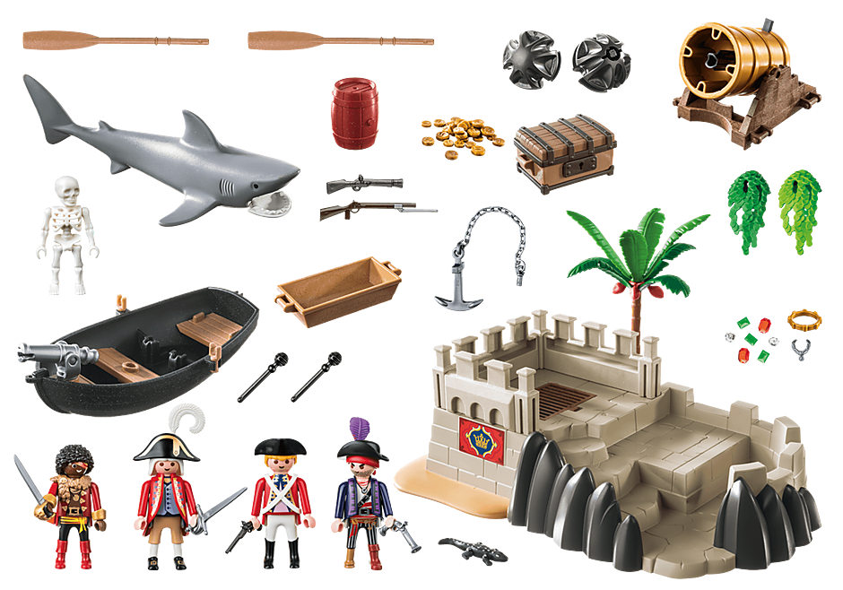 Playmobil Pirates Redcoat Bastion