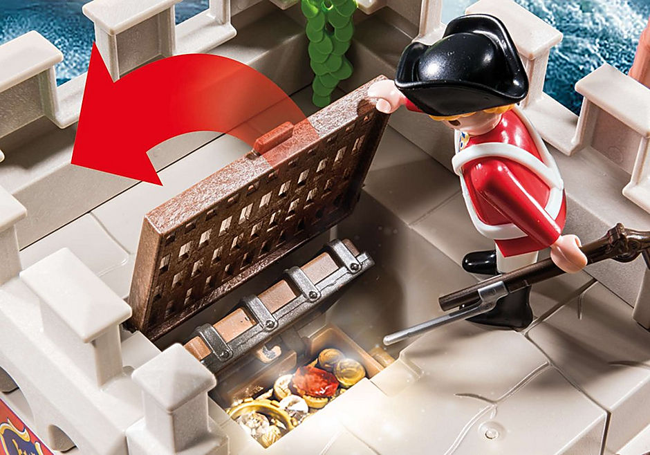 Playmobil Pirates Redcoat Bastion