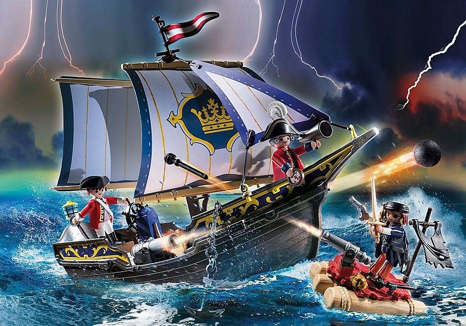 Playmobil Pirates Redcoat Caravel