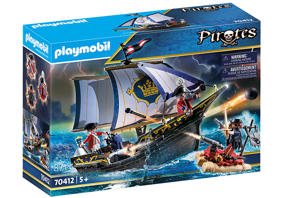 Playmobil Pirates Redcoat Caravel