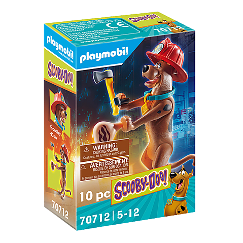 Playmobil SCOOBY-DOO! Collectible Firefighter Figure