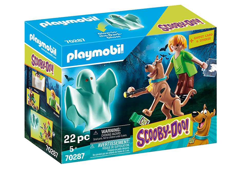 Playmobil SCOOBY-DOO! Scooby & Shaggy with Ghost