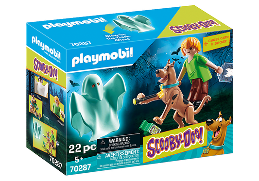 Playmobil SCOOBY-DOO! Scooby & Shaggy with Ghost