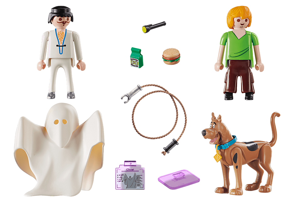 Playmobil SCOOBY-DOO! Scooby & Shaggy with Ghost