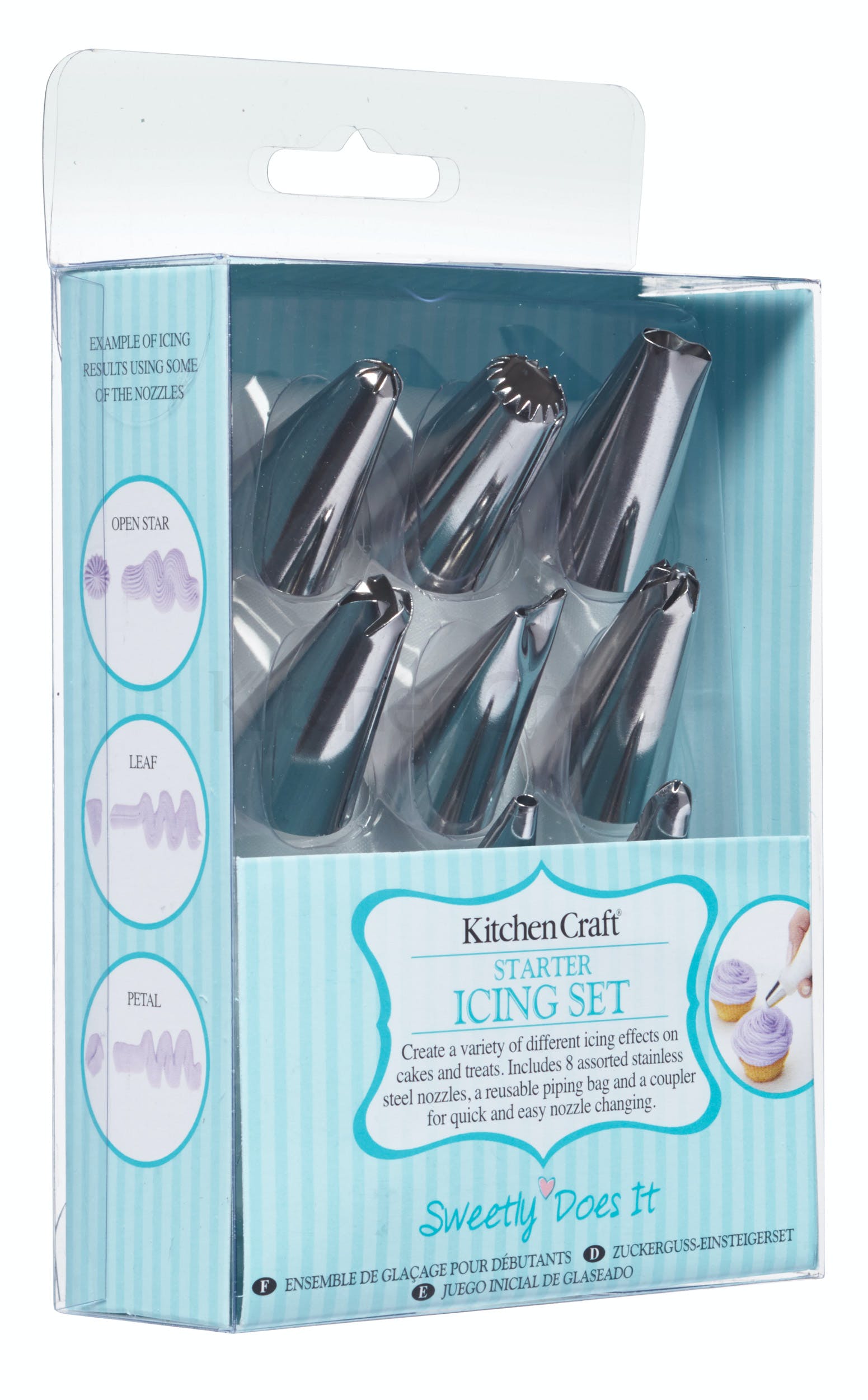 Sweetly Does It 10 Piece Starter Icing Set