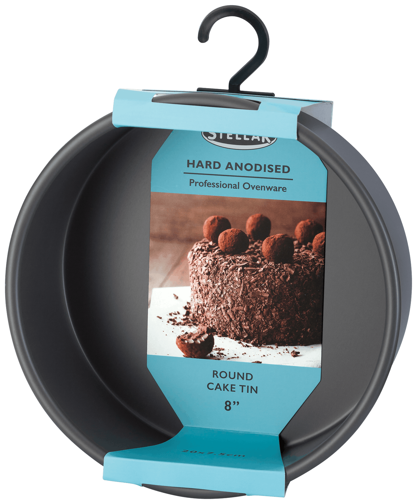 Stellar Hard Anodised Round Cake Tin