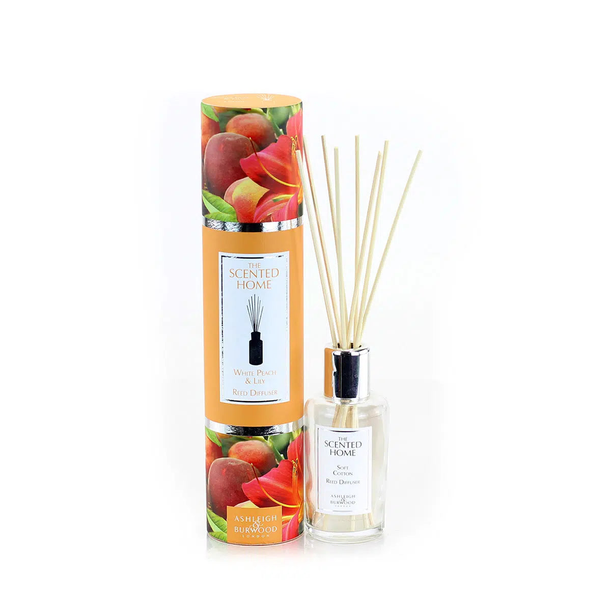 Ashleigh & Burwood Scented Home White Peach & Lily Diffuser