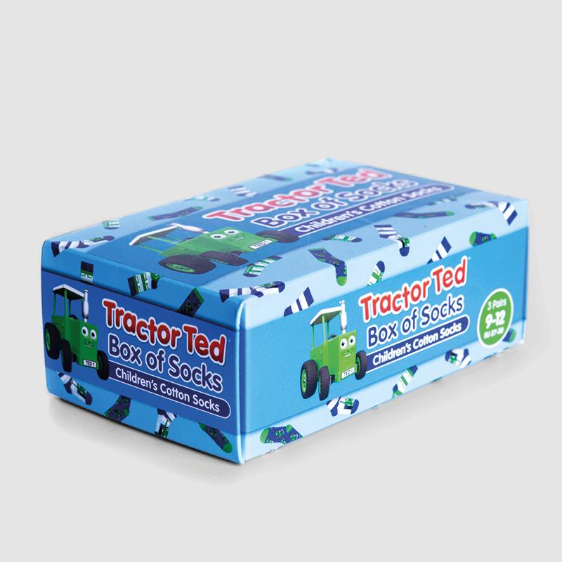 Tractor Ted 3-Pack Box of Socks