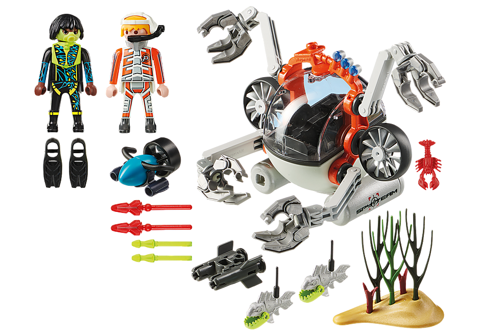 Playmobil Top Agents SPY TEAM Sub Bot