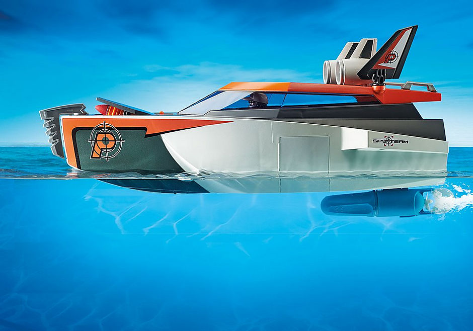 Playmobil Top Agents SPY TEAM Turboship