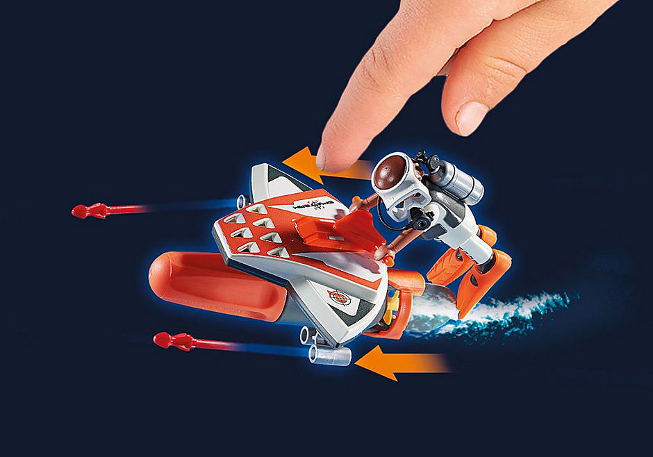 Playmobil Top Agents SPY TEAM Underwater Wing