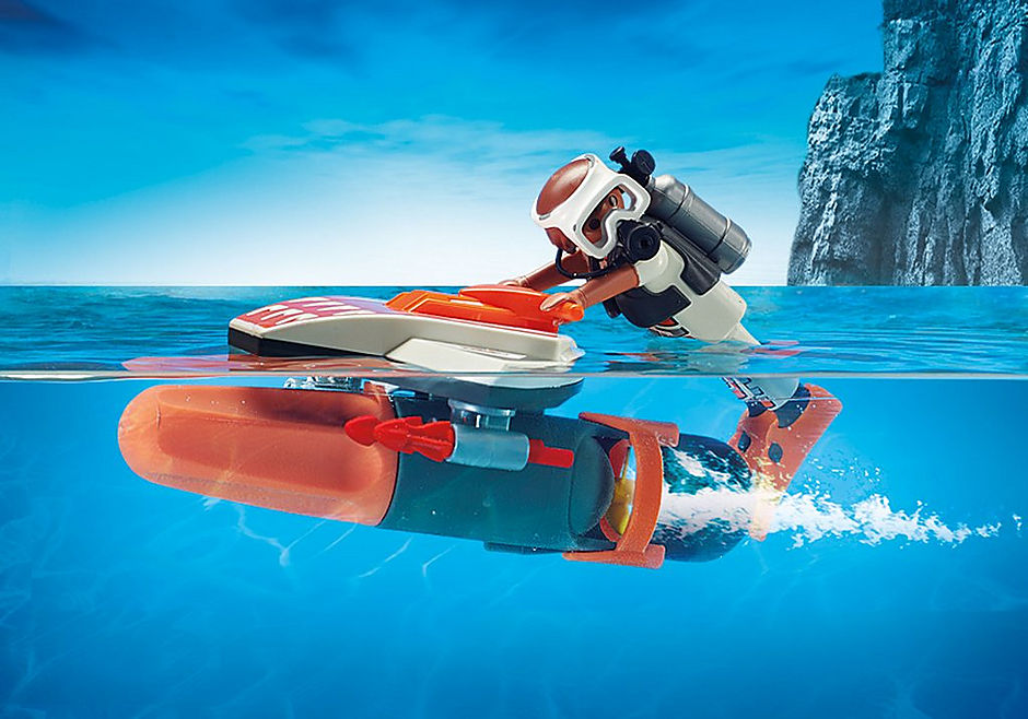Playmobil Top Agents SPY TEAM Underwater Wing