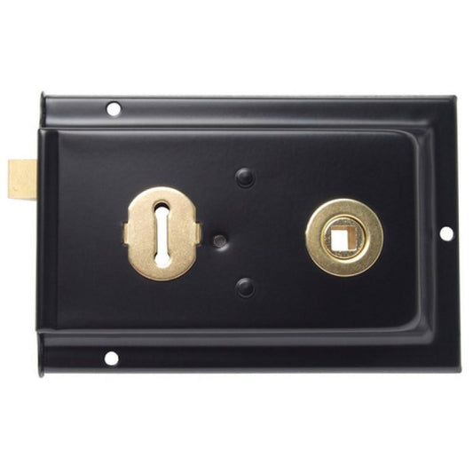 Sterling SRL004 Rim Lock Sash Black 152 X 101mm