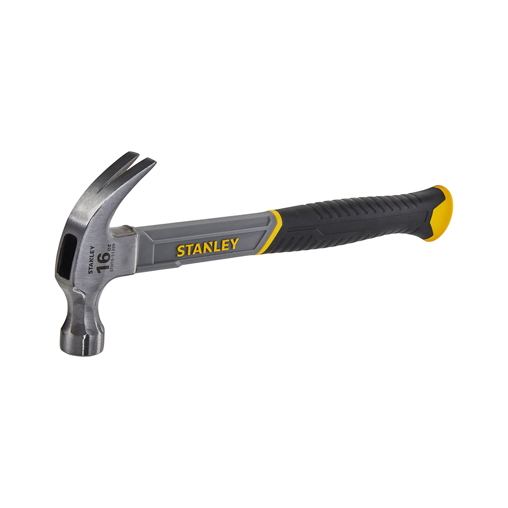 Stanley Fibreglass Claw Hammer 450g
