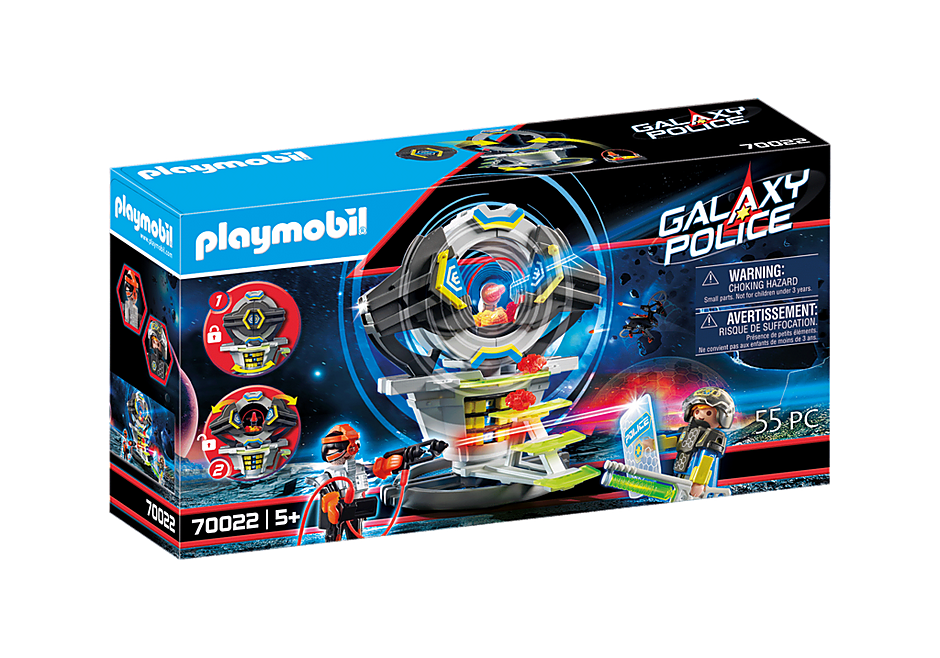 Playmobil Galaxy Police Safe with Secret Code