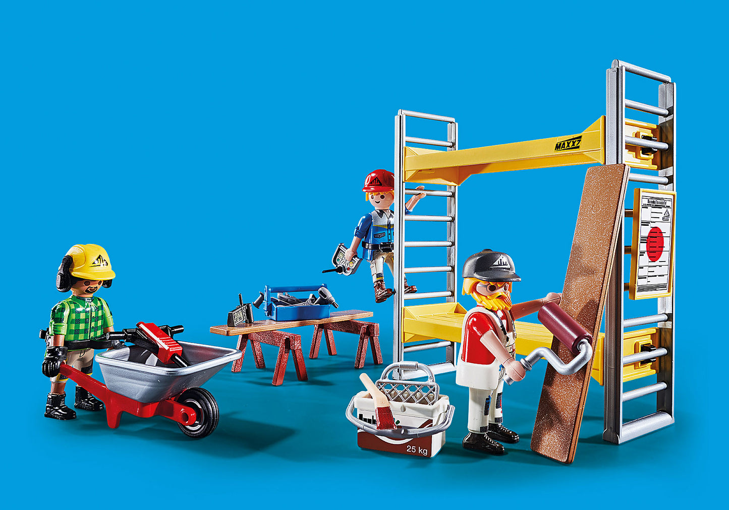 Playmobil City Action Scaffolding with Workers