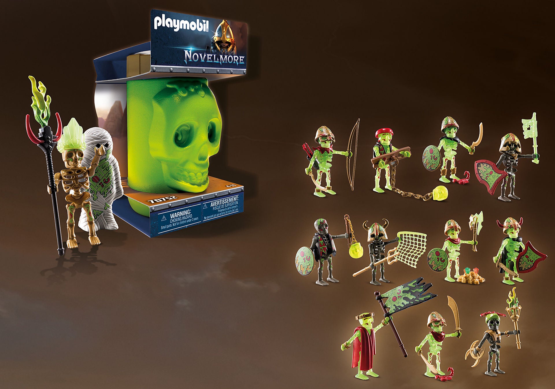 Playmobil Novelmore Skeleton Surprise Box