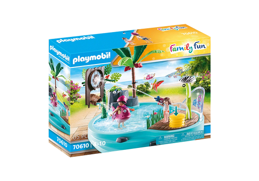 Playmobil Aqua Park Small Pool with Water Sprayer 70610