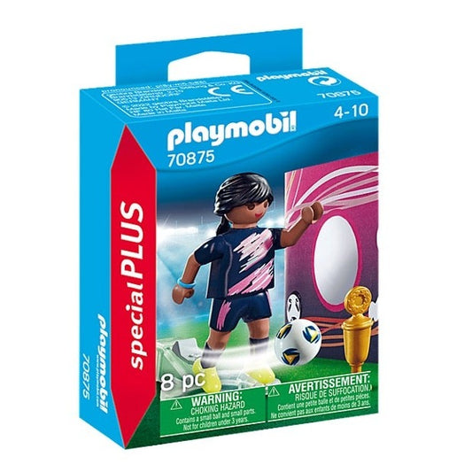 Playmobil Special Plus Soccer Player w/ Goal 70875