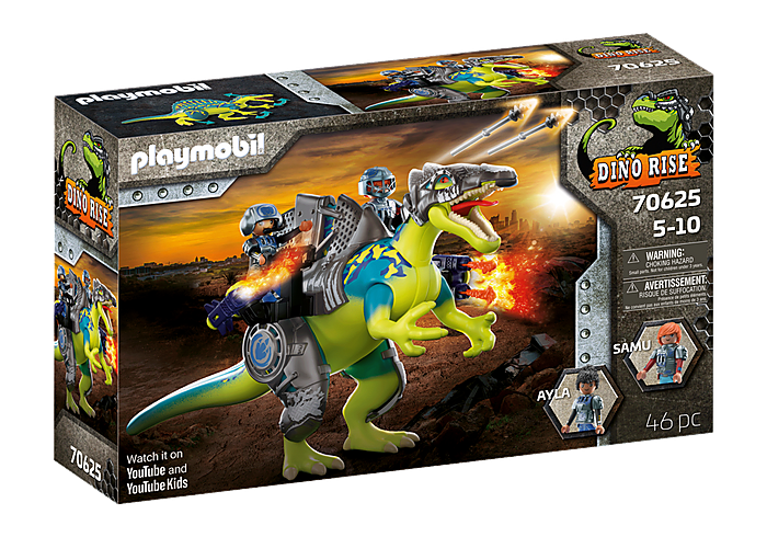 Playmobil Dinos Spinosaurus: Double Defence Power 70625