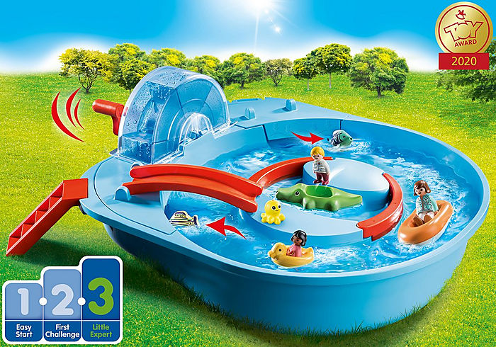 Playmobil 1.2.3 AQUA Splish Splash Water Park