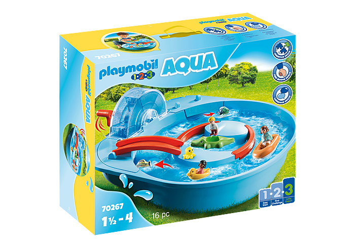 Playmobil 1.2.3 AQUA Splish Splash Water Park
