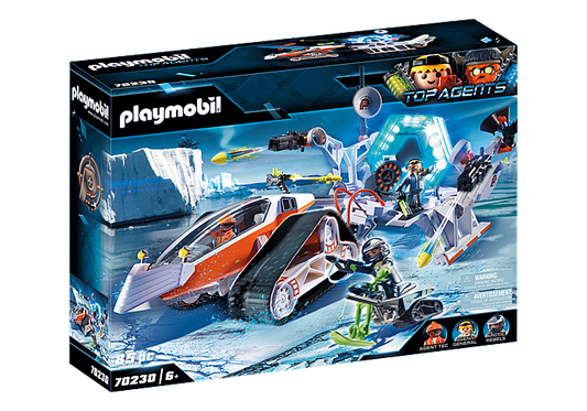 Playmobil Top Agents V Spy Team Command Sled