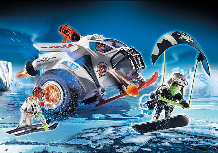 Playmobil Top Agents V Spy Team Snow Glider