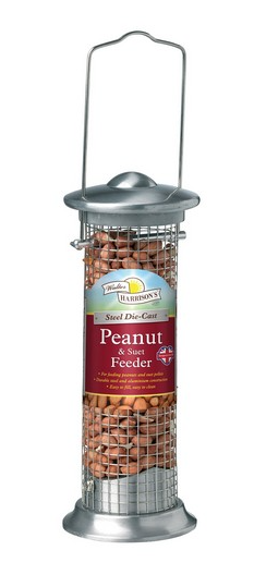 Harrisons Steel Die Cast Peanut & Suet Feeder 20cm