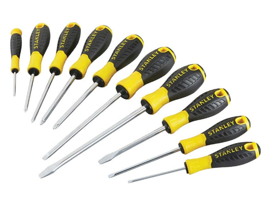 Stanley Essential 10 Piece Screwdriver Set