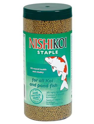 Nishikoi Staple Food 350g (Small Pellets)