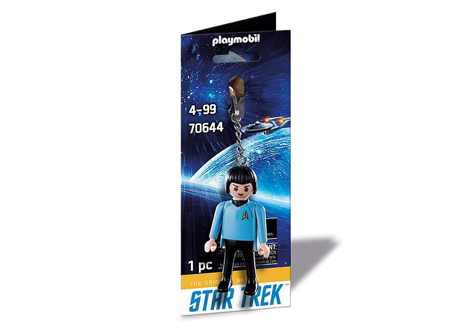Playmobil Star Trek Mr. Spock Key Chain 70644