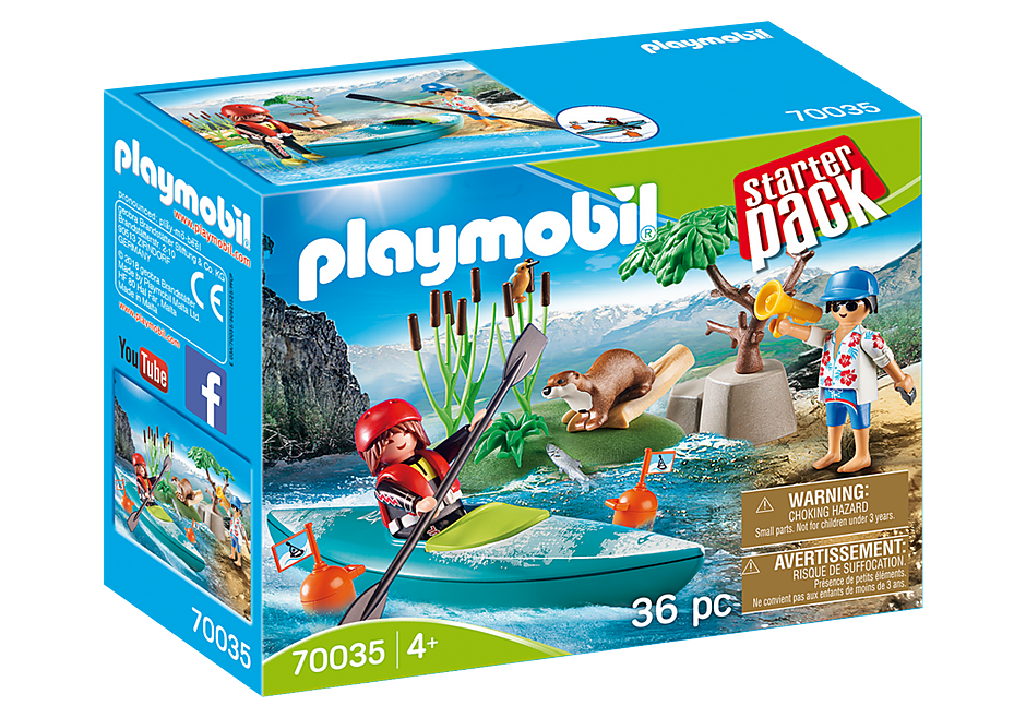 Playmobil Family Fun StarterPack Kayak Adventure